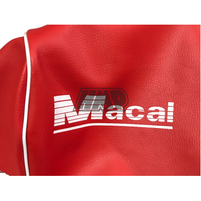 Capa / forra selim MACAL MINARELLI TRAIL 1 vermelho